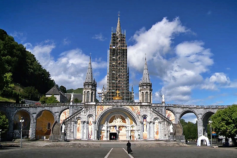 Sanctuary of Our Lady of Lourdes, France